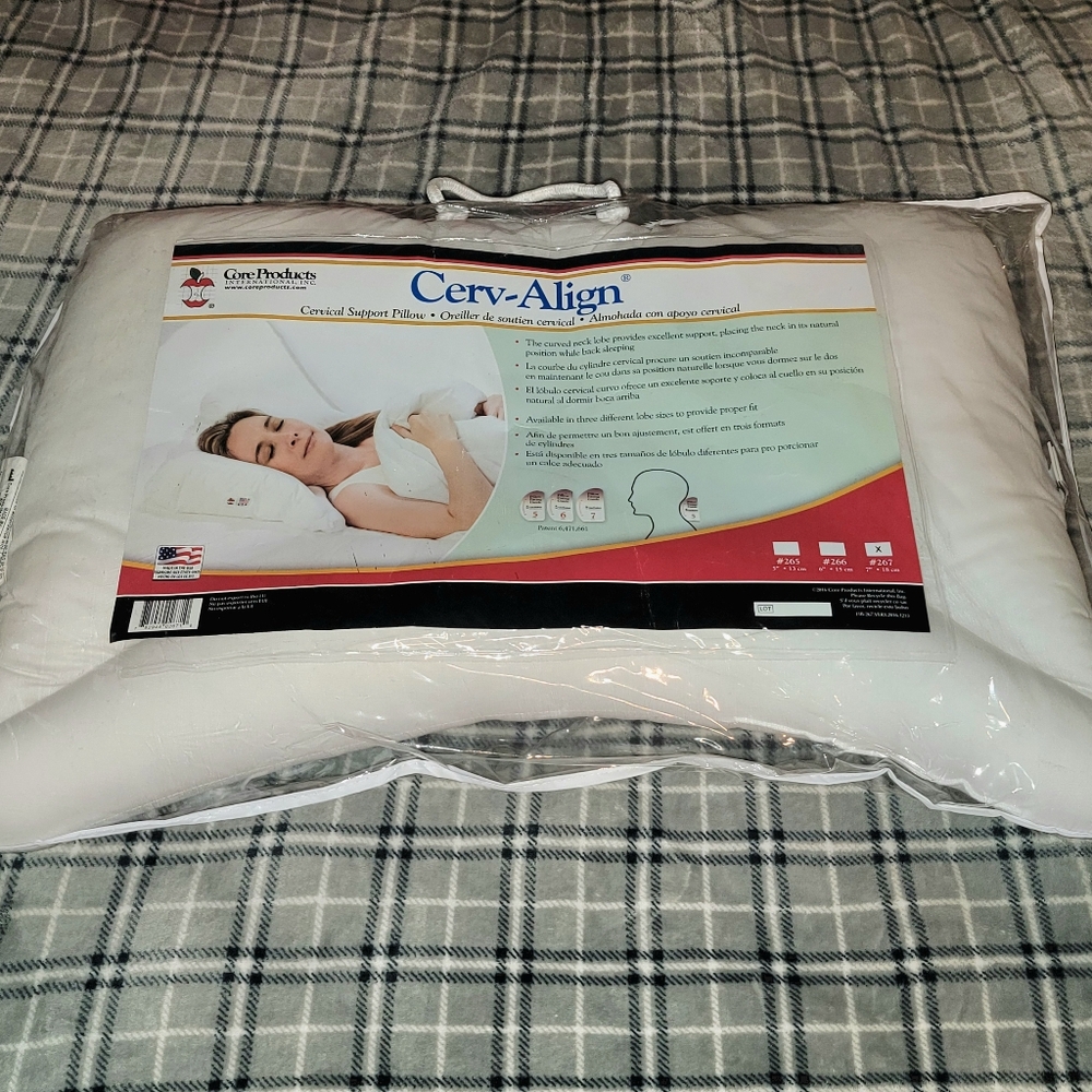 Core International Cerv-Align Orthopedic Cervical Neck Support Pillow